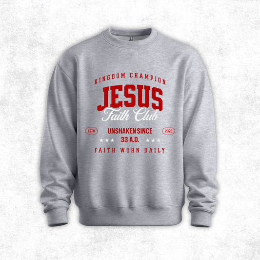 Jesus Faith Club Crewneck Sweatshirt (R)