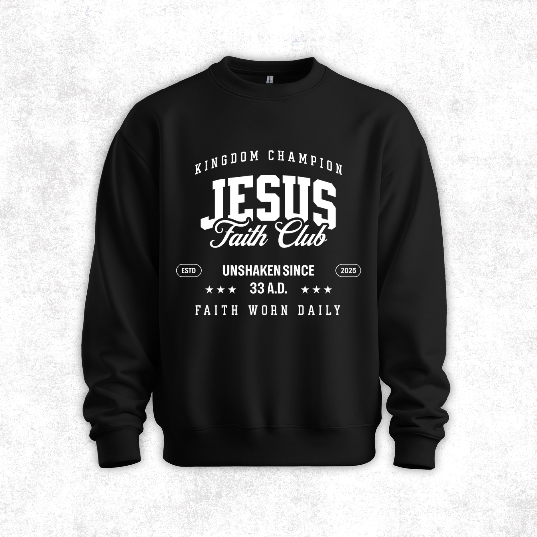 Jesus Faith Club Crewneck Sweatshirt (B)
