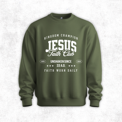 Jesus Faith Club Crewneck Sweatshirt (G)
