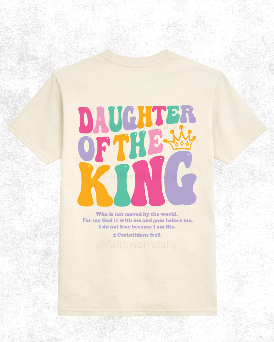 YOUTH Daughter of the King T-Shirt (Off White)