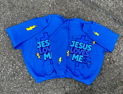 Jesus Loves Me Crewneck(Kids)