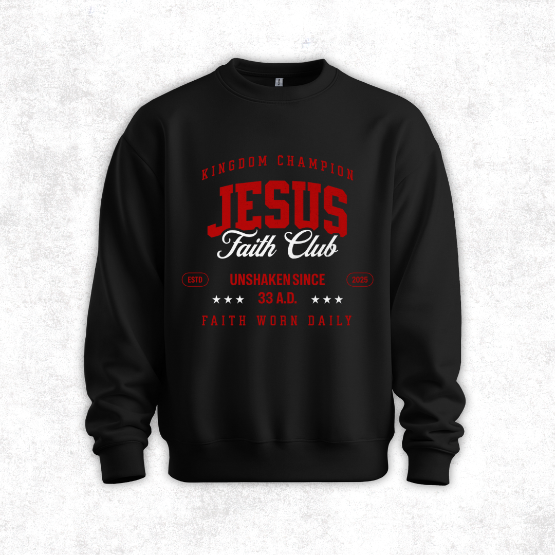 Jesus Faith Club Crewneck Sweatshirt (R)