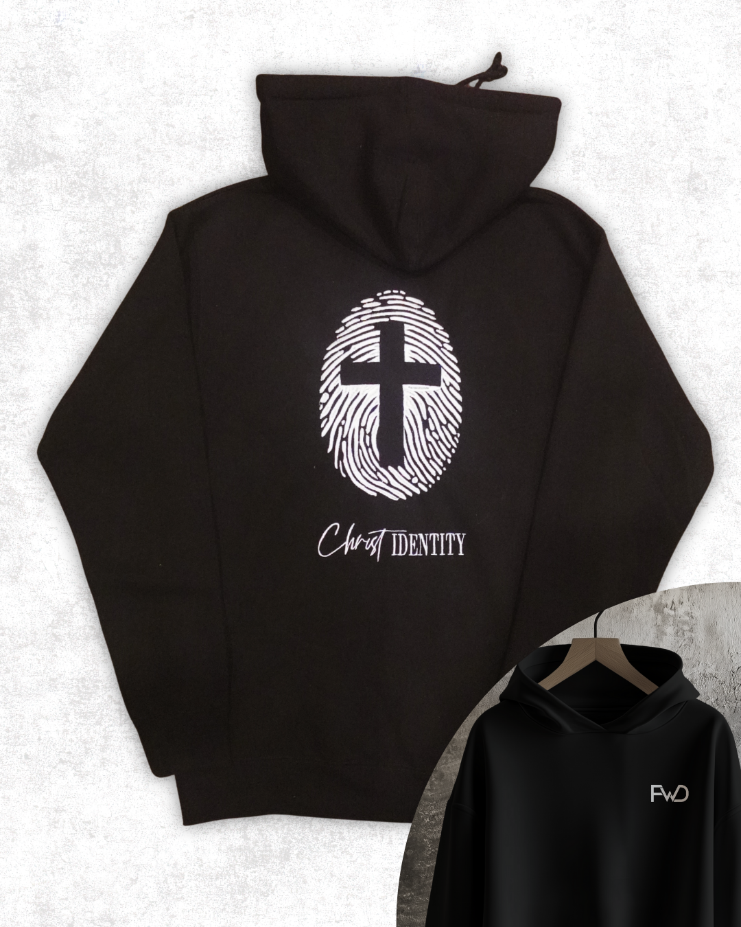 Christ Identity Embroidered Pullover (B) - *PREORDER*
