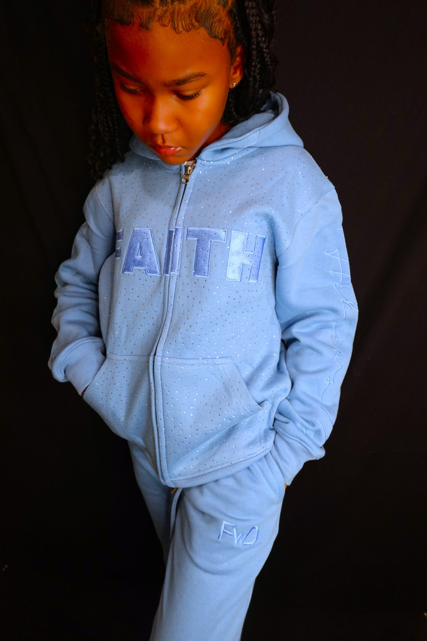 Substance Rhinestone Jacket (Blue)