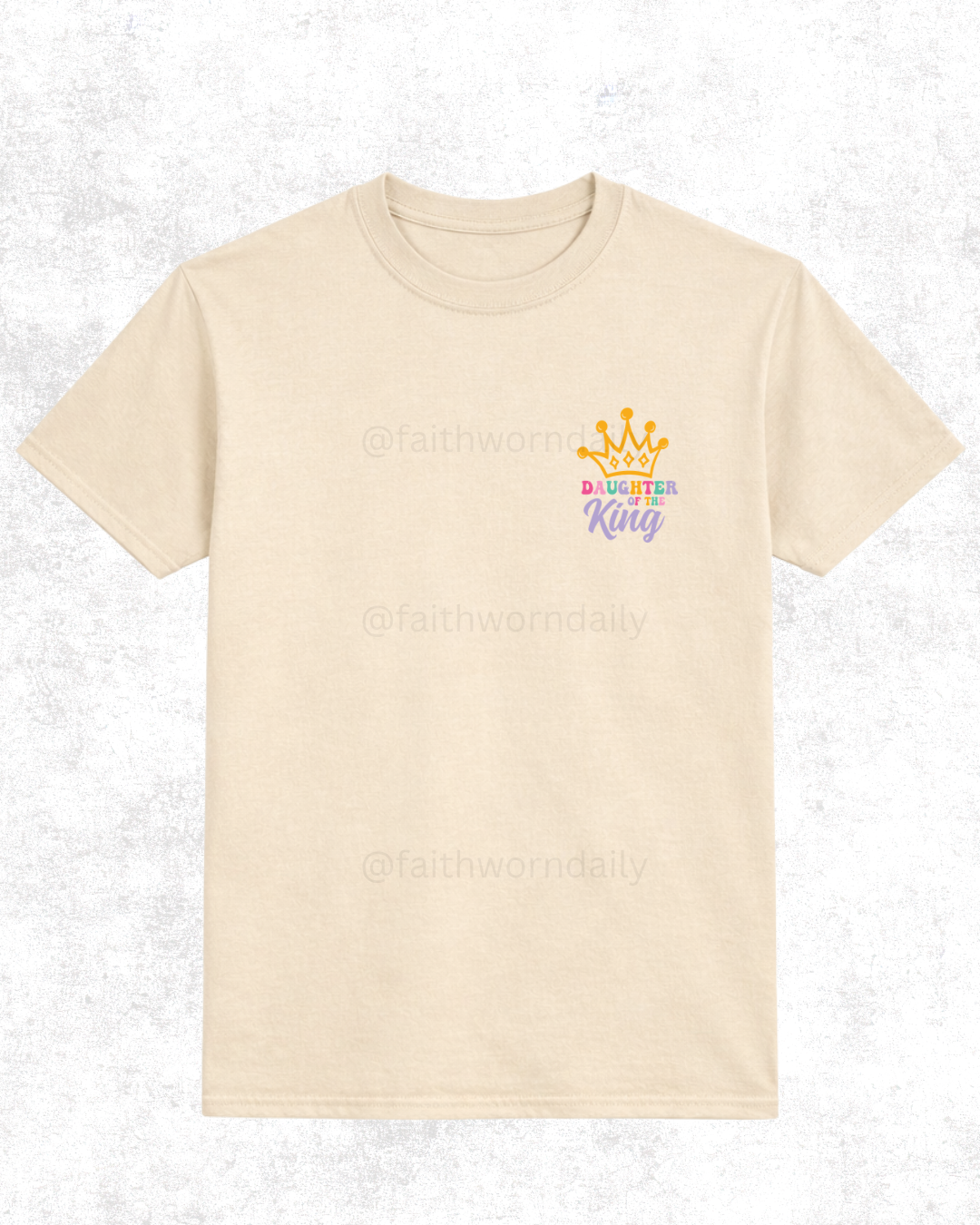 Daughter of the King T-Shirt (Off White)