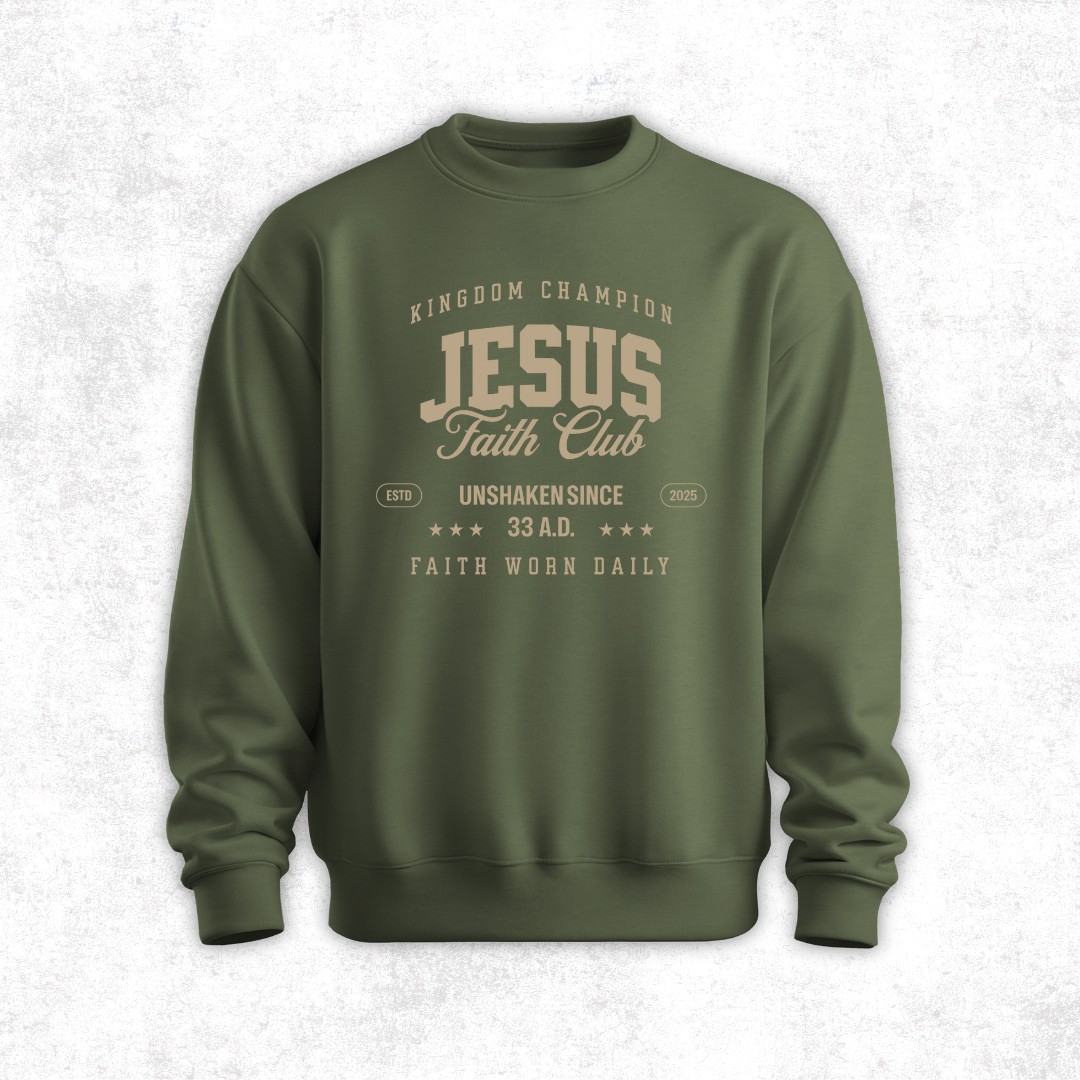JFC Crewneck Green/Nude