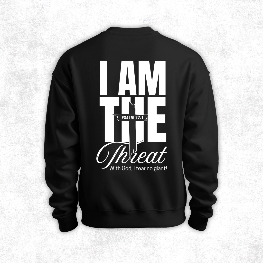 "I Am the Threat" Crewneck Sweatshirt
