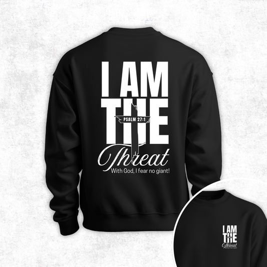 "I Am the Threat" Crewneck Sweatshirt
